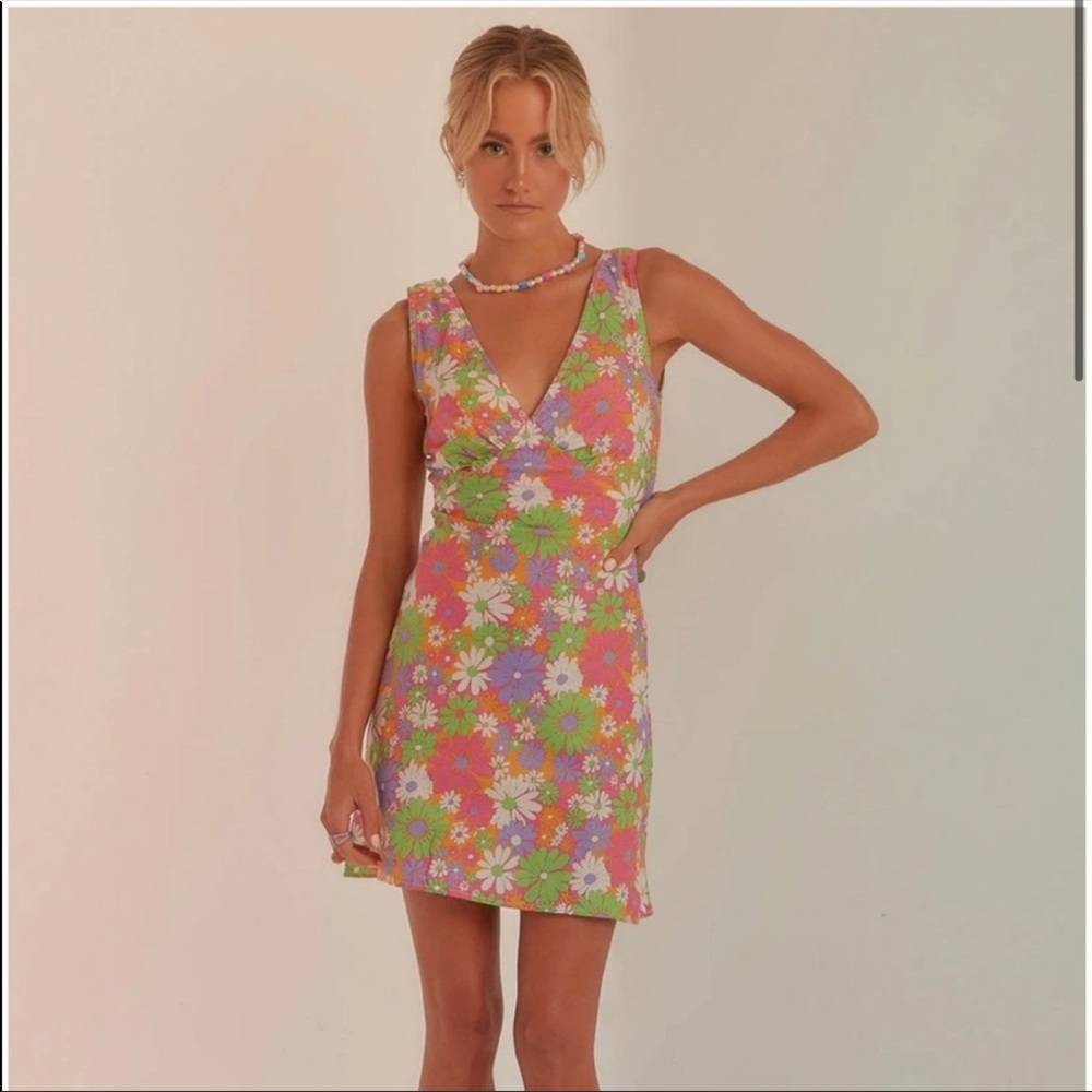 Peppermayo Floral slip dress